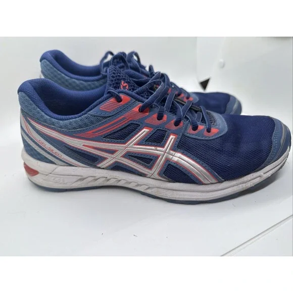 ASICS GEL-Sileo Running Shoes Azure Silver 1012A177-400 Women's US Size 8.5 - Picture 3 of 7